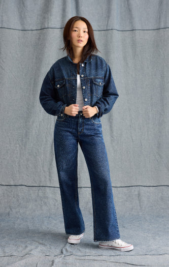 Stovepipe & Straight Leg Jeans